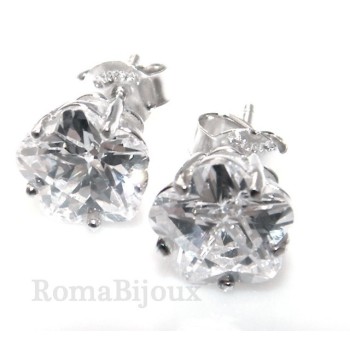 RMB|Silver 925: earrings man / woman flower