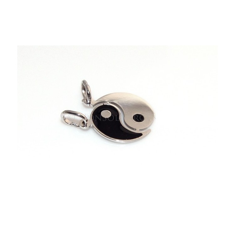 RMB|fine silver, pendant yin and yang