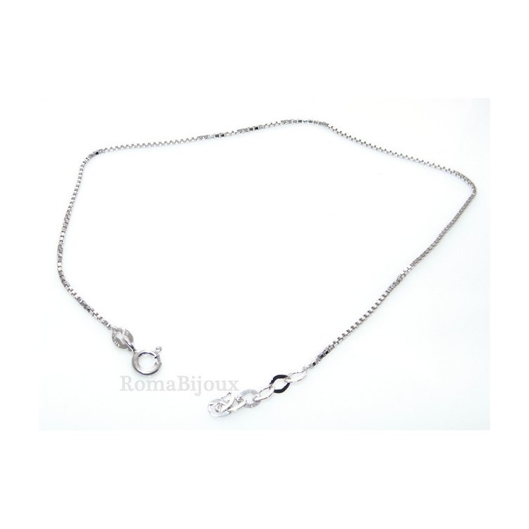 RMB|ARGENTO 925 : Bracciale uomo donna cavigliera veneziana anche per ciondoli