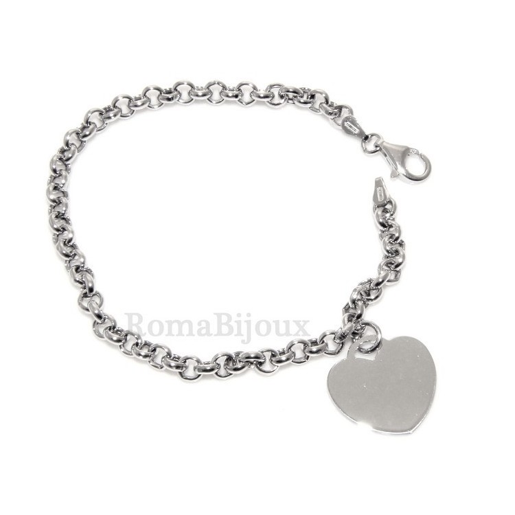 RMB|Argento 925 : bracciale rolo' uomo o donna con 1 simbolo dell'infinito da 16,00 a 20,50 cm