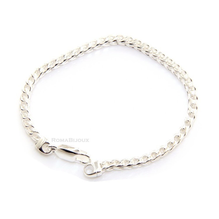 RMB|bracciale massiccio argento 925, made in italy