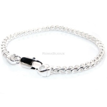 RMB|bracciale massiccio argento 925, made in italy