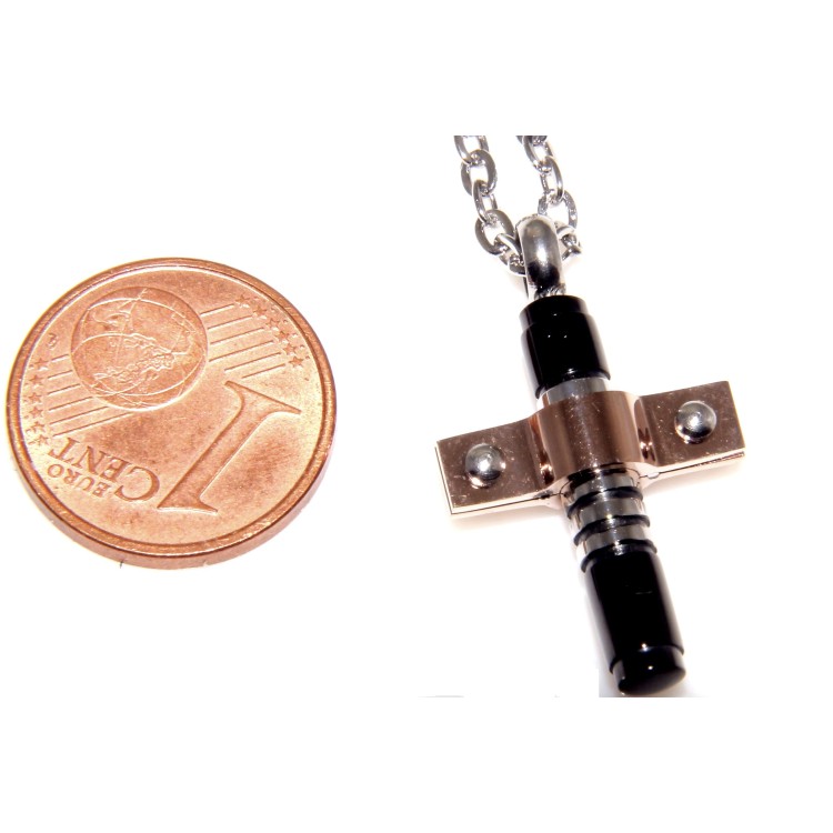 RMB|Hypoallergenic and stainless steel: Exclusive necklace cross