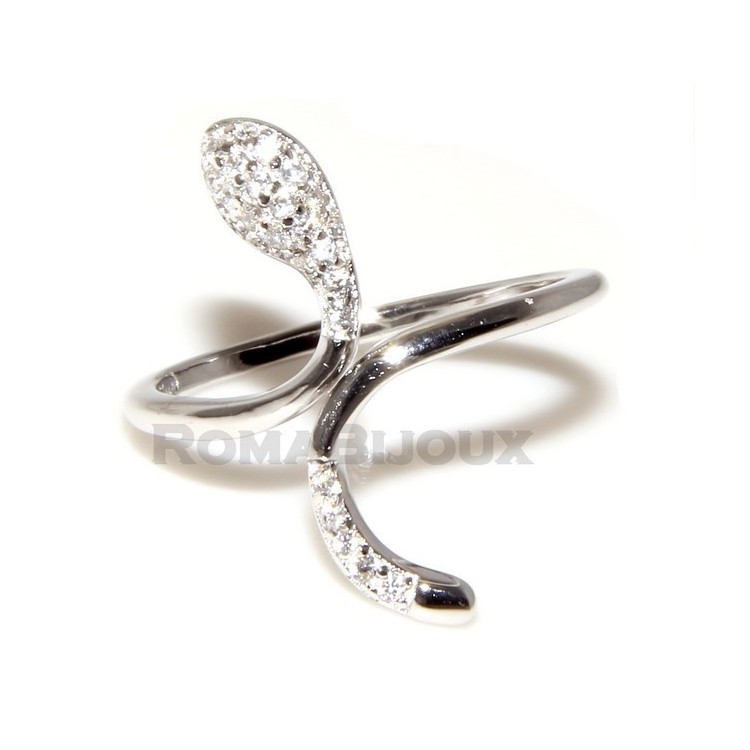 RMB|Silver 925 &  Rhodium: ring for woman.snake