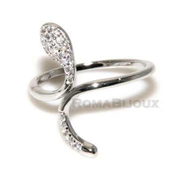 RMB|Silver 925 &  Rhodium: ring for woman.snake
