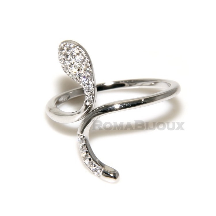 RMB|Silver 925 &  Rhodium: ring for woman.snake