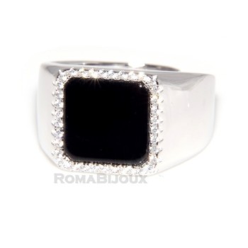 RMB|silver : shield ring for man