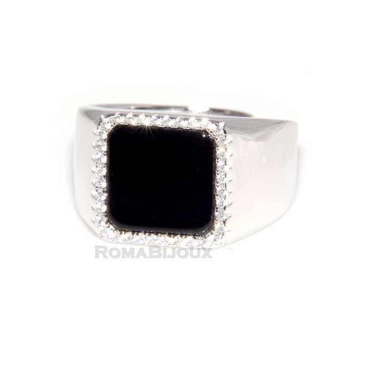 RMB|silver : shield ring for man