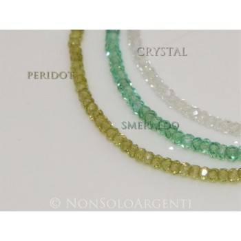 RMB|Argento 925 : Bracciale Donna semipreziosi pietre zirconi naturali chiusura magnete mis 18