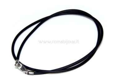 RMB|ARGENTO 925 : Girocollo collana pallini palline balls 1,8 mm varie lunghezze modello con trattamento di rodiatura