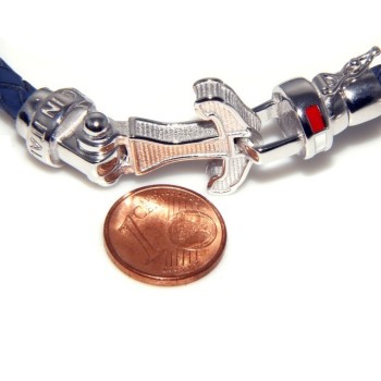 RMB|bracciale massiccio argento 925, made in italy