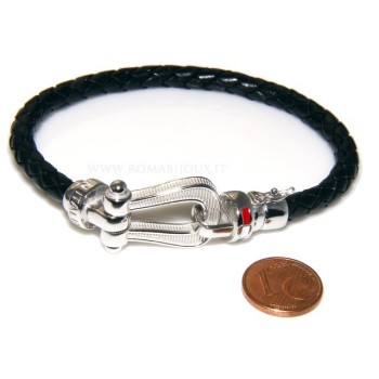 RMB|bracciale massiccio argento 925, made in italy